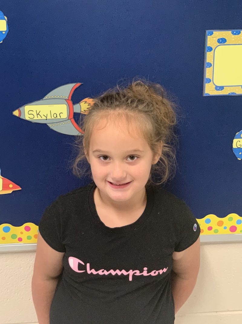 Flat Lick Elementary Maycee Gray 1st