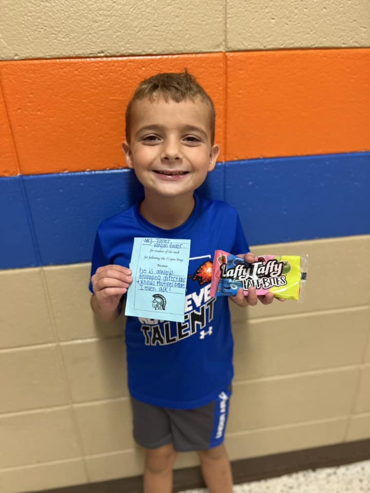 Jesse D. Lay Elementary Waylon Baker 1st